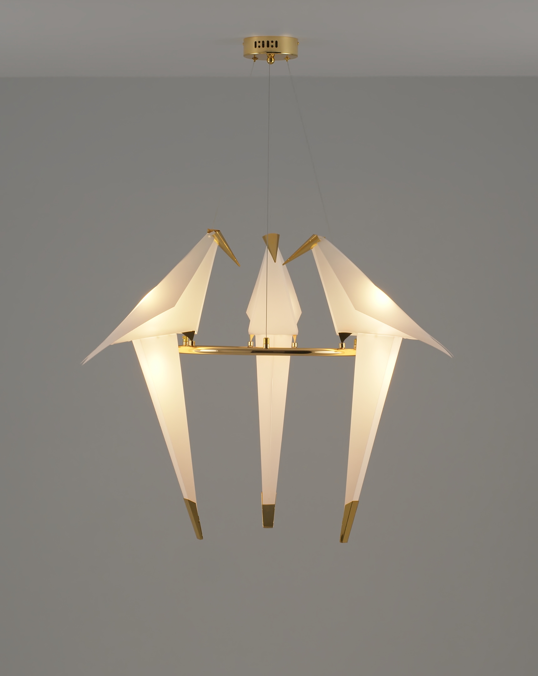 Подвесной светодиодный светильник Moderli V3071-3PL origami Birds 3*LED*6W V3071-3PL